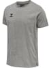 Hummel T-Shirt S/S Hmlmove Grid Cotton T-Shirt S/S in GREY MELANGE