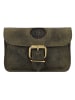 Greenburry Vintage Gürteltasche Leder 13 cm olive