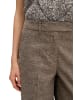 Marc O'Polo Glencheck-Hose wide in Dark Brown
