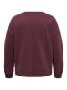ONLY Carmakoma Sweatshirt in Winetasting