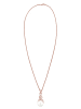 Elli Halskette 925 Sterling Silber Infinity in Rosegold