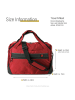 Travel n meet Travel N Meet Reisetasche Spinnstoff, Polyester rot ca. 46cm