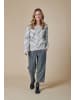 ZHRILL Sweatshirt ZHNINA ZEBRA GREY in GREY