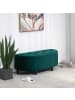HOMCOM Sitzbank-120B x 46T x 42H cm-Dunkelgrün