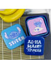 Geda Labels Brotdose Stitch Cloudy Blue  in Blau - 800ml