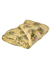 Rice Tagesdecke Quilt Retro Bouquet in beige