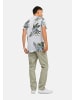 Jack & Jones T-Shirt 'Tropic AOP' in weiß