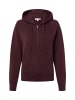 Marie Lund Kapuzenjacke in aubergine - 0006