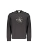 Calvin Klein Schwarz Baumwolle Herren Sweatshirt