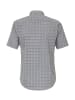 CASAMODA Kurzarm Business Hemd für Herren in grau
