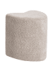 Beliani Pouf SCOTIA in Braun - (W) 40 x (H) 44 x (L) 33 cm