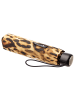 happy rain Essentials Mini Alu light classic Regenschirm Manuell Taschenschirm in Leo
