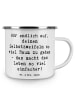 Mr. & Mrs. Panda Kaffeebecher Spruch Zweifel an sich selbst mit ... in Weiß