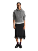 Marc O'Polo DENIM Strick-Hoodie oversize in Dark Shadow Melange