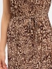 Zero  Kleid in beige schoko - 0001