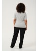 KAFFE curve Strickpullover KClizzy Regular fit in Soft Chambray/FeatherG. Stripe