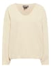DreiMaster Vintage Strickpullover in Wollweiss