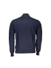 HARMONT & BLAINE Blauer Baumwoll-Pullover
