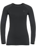 Odlo Longsleeve "Perf. Warm Eco" in Schwarz