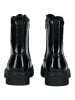 Tom Tailor Stiefelette in Schwarz Lack