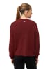 Zero  Cardigan offener Style in Dark Red Melange