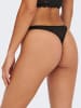 ONLY 2-er Pack Spitzen Slips G-String Brazilian Tanga Panty ONLSOFIA in Schwarz