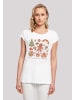 F4NT4STIC T-Shirt Weihnachten Vibes Cozy Cute Winter in weiß