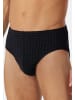 Schiesser Mini Slip / Unterhose Cotton Casual Cotton in Schwarz