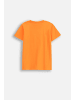 Coccodrillo T-Shirt mit kurzen Ärmeln in orange