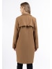 DreiMaster Damen Übergangsmantel Aus Wollgemisch in Sand
