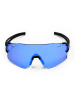 YEAZ SUNCRUISE Sport-Sonnenbrille Grün in schwarz / blau