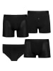 Björn Borg Boxershorts Sammy Solid Core 4er Pack in schwarz