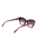 Ana Hickmann Frauen Sonnenbrille Katzenauge Lila