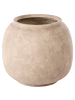 Beliani Outdoor Blumentopf ITAMOS in Beige - (W) 42 x (H) 44 x (L) 42 cm
