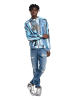 Carlo Colucci Sweatshirt Ettorelli in Hellblau