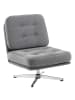 HOMCOM Loungesessel in Hellgrau 87L x 70B x 84H cm