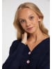 myMo Damen Strickjacke in Marine
