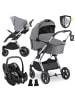 Hauck 3in1 Kinderwagen-Set Vision X Trio Set - in grau