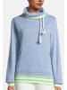 Salzhaut Sweatshirt LEPEL in Ice Blue