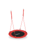 relaxdays Nestschaukel in Rot - Ø 90 cm
