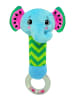 Kids Licesing Babyrassel Plüsch Melany Melephant  in Blau