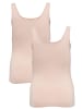 ONLY Carmakoma Tank Top 2-er Stück Pack Plus Size Shirt Übergrößen Basic in Rosa-2