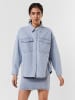 Vero Moda Oversized Denim Bluse Jeans Hemd VMPALOMA in Blau