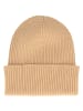 BREITER Strickmütze in beige