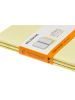 Moleskine Notizhefte 3er Set, Kartoneinband, Liniert "Cahier" in Sanftgelb