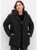 sheego Parka in schwarz