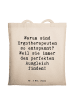 Mr. & Mrs. Panda Tote Bag Spruch Ergotherapeutin BalanZeichen mit Spruch in Creme