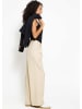 SASSYCLASSY Geripptes Tank Top in Schwarz
