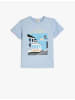 KOTON T-shirt in Blau