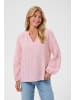Cream Langarm-Bluse CRGemi Regular fit in Pink Nectar
